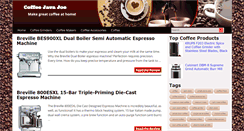 Desktop Screenshot of coffeejavajoe.com
